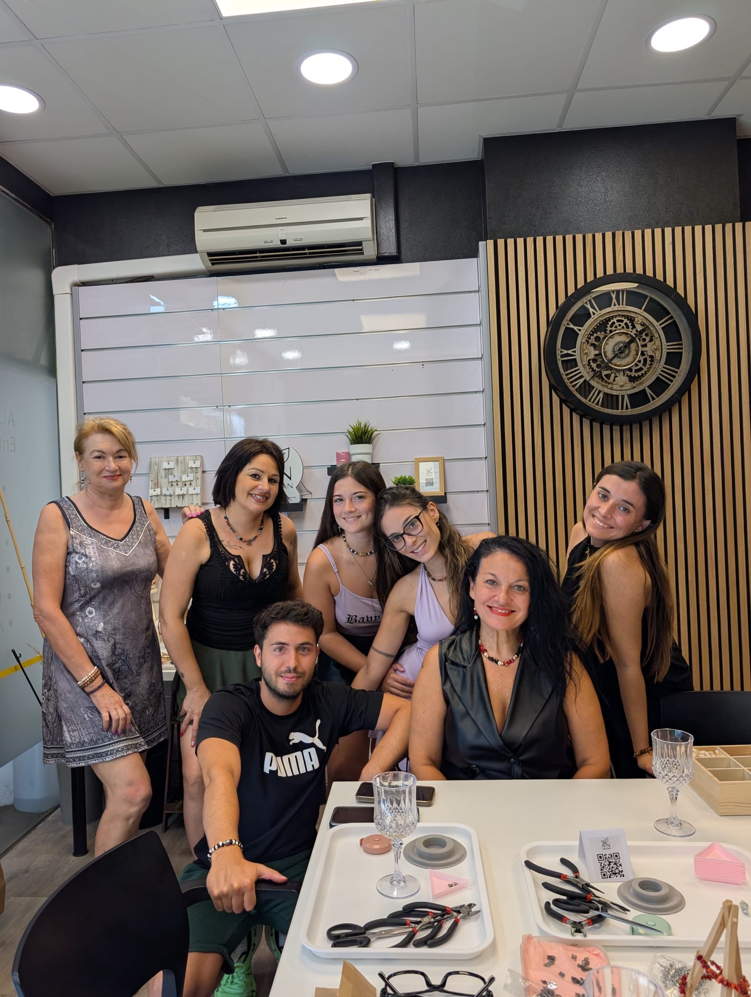 Grupo del taller Araian del domingo 26 de julio